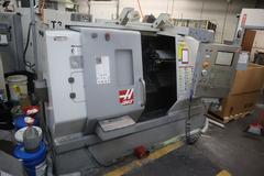 Haas SL-20 CNC Turning Center, 8" Chuck, 10 Station Turret, Tool Presetter, Chip Conveyor, Parts Catcher 
