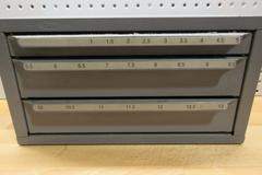 Huot Drill Index:  Metric 3 Drawer, Empty
