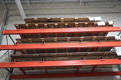 Assorted Flat Stock Sheet Metal Various Types and Thickness 48" x 120 Nominal Size and Pieces,  ** Racking Not Included**