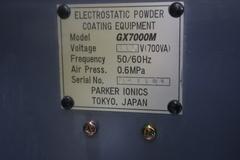 Therma-Tron-X Powder Coating Booth with Parker Ionics GX700M Elextrostatic Pain Controls