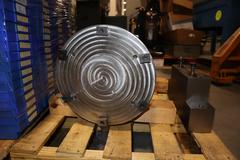 Kurt HDL6 6″ Double Station Vise's W/ Rotary Adapter Plate For Haas HRT310 Rotary