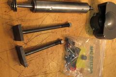 Dumore 5-021 Tool Post Grinder w/ 2 Spindle Assist. Mounted Stones