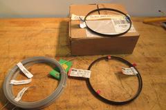 Sandvic (2) Starrett (3) DoAll (8) 12'10" x 1/4" x .025" Bandsaw Blades