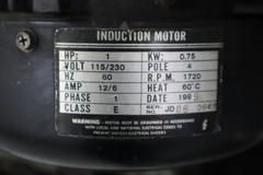 Enco 7" x 12" Horizontal Band Saw, 3/4" Blade, Portable on Wheels