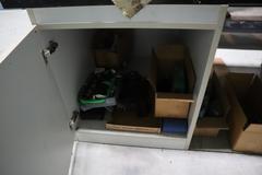 Workbench, Cabinet Base, 6" Bench Vise - NO CONTENTS