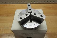 Taig Tools 3.25" 3-Jaw Chuck with 3/4-16" Threaded Back, and Schneebeger Linear Guide Cross Slide Table 6.375" x 4"