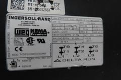 Ingersol Rand 2545E10V-V 2-Stage 10 HP Piston Air Compressor with Horizontal Tank