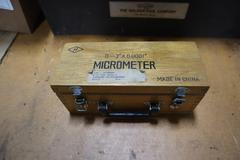 Micrometer Set (3) 0-3" In Wood Case