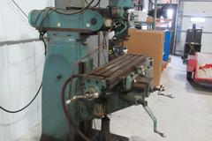 Enco 100-1529 Vertical Knee Mill, 9x42 Table, Power Table Feed, DRO