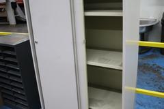 Sliding Door Adjustable Shelf Metal Cabinet