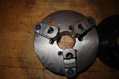 KCM 10" 3-Jaw Chuck A1-8 Mounting W/ Backplate For Haas HRT210