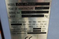 Anca RGX CNC Tool and Cutter Grinder, Coolant System, Dual Wheels