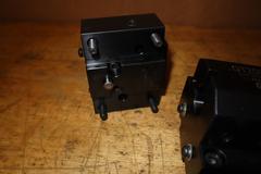 WTO Cut Off Holder 48-102272R (2) & GlobalCNC 1” ID 2" CL Static Tool Block QT200-8425 (3)