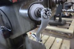 Bridgeport 1J Step Head Vertical Knee Mill, Sony 2-Axis DRO