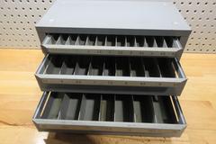 Huot Drill Index:  Metric 3 Drawer, Empty
