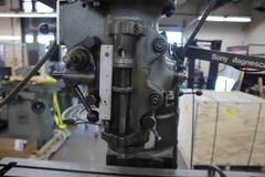 Bridgeport 1J Step Head Vertical Knee Mill, Sony 2-Axis DRO