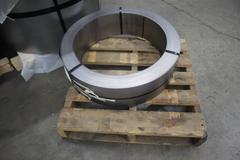 Coiled Cold Rolled Steel Material (5 Coils), (2) Approx 1.25" x .060", (2) 22.125" x 11Ga,  (1) 6.781" x .035"