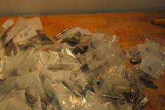 Deltronic Guage Pins, Large Loose Assortment from .125"-1"