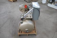 Dekker Vacuum Technologies Duravane Vacuum Pump Model RML010T1-01-AS, Rotary Vane Pump with Tank - Single Phase