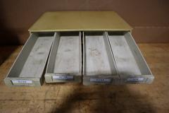 Plastic Storage Cabinet 16-Drawer 