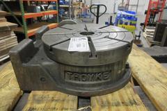 Troyke 12 "Manual Rotary Table w/ 8 T-Slotted Platen Vertical/Horizontal Mount