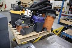 Pallet of Workshop Vacuums
