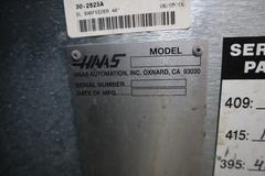 Haas SL-20 CNC Turning Center, 8" Chuck, 10 Station Turret, Tool Presetter, Chip Conveyor, Parts Catcher 