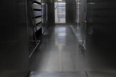 Parker Ionics GX7000M Automated Powder Coating Booth with 24" Wide x 48" High Windows and Top Chain Slot