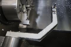 Haas SL-20 CNC Turning Center, 8" Chuck, 10 Station Turret, Tool Presetter, Chip Conveyor, Parts Catcher 