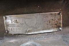 Troyke 18 "Manual Rotary Table w/ 8 T-Slotted Platen Horizontal Mount