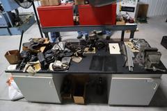 Workbench, Cabinet Base, 6" Bench Vise - NO CONTENTS