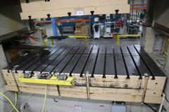 Bliss SC2-500 500 Ton Straight Side Punch Press, Double Crank, 12" Stroke, with Rowe Press Feed, Controls and Coil Reel