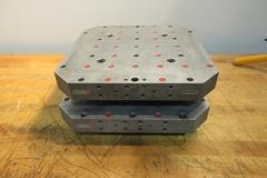 EROWA ER-022894 320mm X 320mm Pallet 2"x2" Non-Threaded Grid Pattern