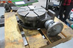 Troyke 12 "Manual Rotary Table w/ 8 T-Slotted Platen Vertical/Horizontal Mount