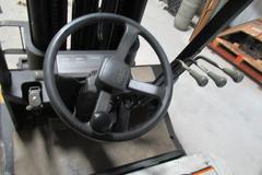 TCM FCG30T7T Forklift – 5,200 lb Capacity, Triple Mast,  Side-Shift, Cushion-Tire, LPG