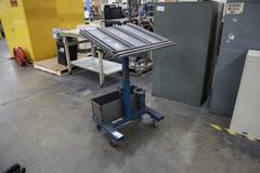 T&S Equipment Rolling Ajustable Height/Angle Work Table