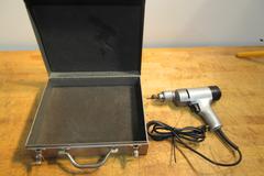 Porter Cable 666 3/8" VSR Drill + Carry Case w/ 3/8 Jacobs Keyed Chuck