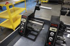 Auto Label Dispensers and 3 Shelf Rolling Metal Shop Cart