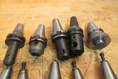 BT40 Tool Holders, Ridgid Endmill & Shell Mill (10)