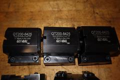 WTO Cut Off Holder 48-102272R (2) & GlobalCNC 1” ID 2" CL Static Tool Block QT200-8425 (3)