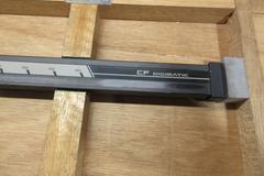 Mitutoyo Electronic Caliper: 1500.00 mm, 60", 0.01 mm, 0.0005" Resolution, Calibrated, Data Output, Carbon Fiber Reinforced Plastic, Model CFC-P60" 552-315, In Wood Case