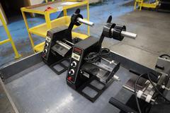 Auto Label Dispensers and 3 Shelf Rolling Metal Shop Cart