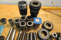 Various Assorted Collets & Collet Nuts