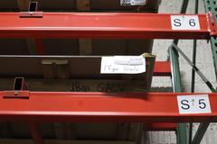 Assorted Flat Stock Sheet Metal Various Types and Thickness 48" x 120 Nominal Size and Pieces,  ** Racking Not Included**