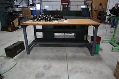 ULine Work Bench - Adjustable Height, Lower Shelf - NO CONTENTS