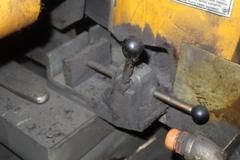 Everett 16" Abrasive Chop Saw, 10 HP Motor, Hand Feed, Vise, Coolant System