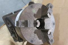 L.W. Chuck Co. Double Swivel Dividing Head w/ 8" 3-Jaw Chuck 