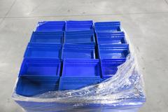 Plastics Storage Bins, 4x7x12", Pallet Full, (Approx 360)