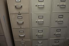 Hon (8pcs) 4 Drawer File Cabinets