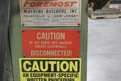 Foremost 2A4 Plastic Grinder, 5.5" x 8" Cutting Chamber, 3 HP